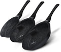 ZWIEGER Pfannenset Induktion – Pfannen 28, 24, 20 cm – Deckel 28, 24 cm