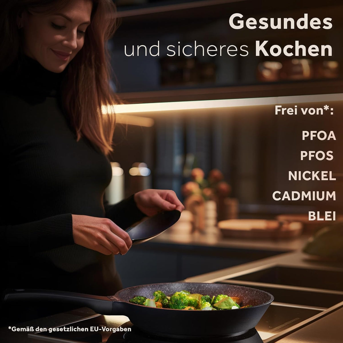 ZWIEGER Pfannenset Induktion – Pfannen 28, 24, 20 cm – Aluguss